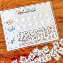 Load image into Gallery viewer, Kids Daily Responsibilities Printable Chart - Arrows And Applesauce