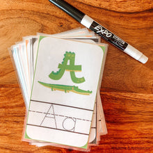 Load image into Gallery viewer, Animal Themed Printable Alphabet Tracing Cards - Arrows And Applesauce