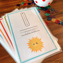 Load image into Gallery viewer, Numbers 1-20 Oversized Traceable Flashcards - Arrows And Applesauce