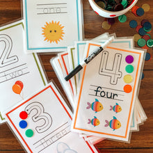 Load image into Gallery viewer, Numbers 1-20 Oversized Traceable Flashcards - Arrows And Applesauce