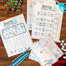 Load image into Gallery viewer, Preschool Math Printable Winter Activity Pack - Arrows And Applesauce