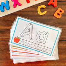 Load image into Gallery viewer, Oversized Printable Alphabet Flashcards - Arrows And Applesauce
