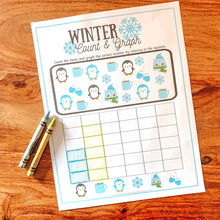 Load image into Gallery viewer, Preschool Math Printable Winter Activity Pack - Arrows And Applesauce