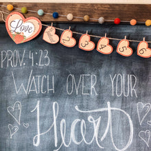 Load image into Gallery viewer, 1 Corinthians Valentines Countdown Printable Banner - Arrows And Applesauce