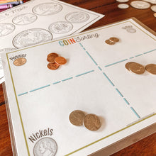 Load image into Gallery viewer, U.S. Coins Printable Activity BUNDLE - Arrows And Applesauce