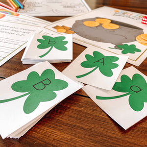 St. Patrick's Day Printable Activity Pack - Arrows And Applesauce