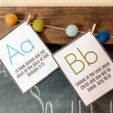 Load image into Gallery viewer, Printable Alphabet Bible Verse Cards - Arrows And Applesauce