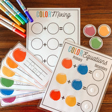 Load image into Gallery viewer, Primary & Secondary Color Mixing Bundle - Arrows And Applesauce