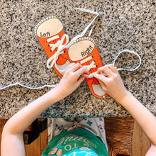 Load image into Gallery viewer, Shoe Lacing Printable Cards - Arrows And Applesauce