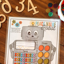 Load image into Gallery viewer, Place Value Printable Counting Robot - Arrows And Applesauce