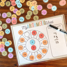 Load image into Gallery viewer, Printable Arithmetic Wheel - Arrows And Applesauce