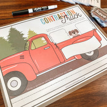 Load image into Gallery viewer, Contraction Truck Printable Reading Game - Arrows And Applesauce
