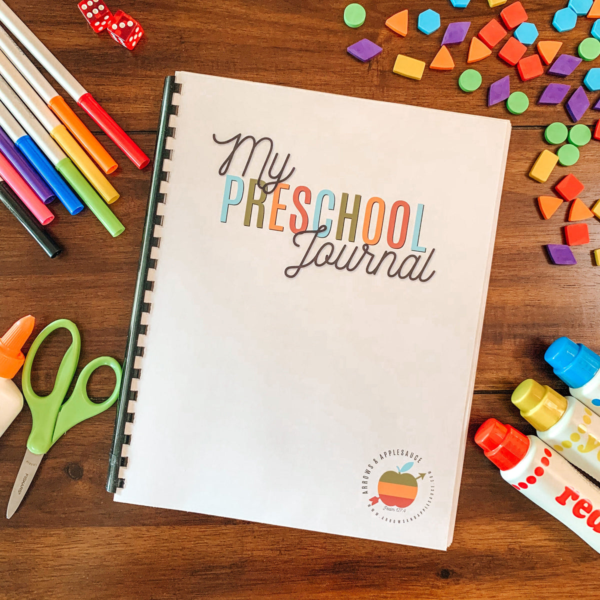 Preschool Journal Printable – Arrows And Applesauce