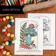 Apple Snacks Printable Monthly Subscription