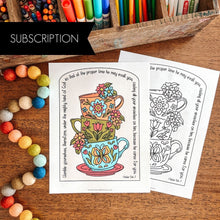 Load image into Gallery viewer, Apple Snacks Printable Monthly Subscription
