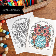 Load image into Gallery viewer, Apple Snacks Printable Monthly Subscription
