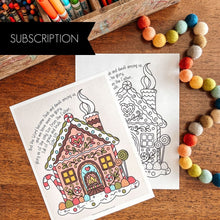 Load image into Gallery viewer, Apple Snacks Printable Monthly Subscription
