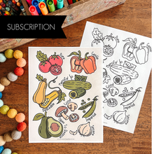 Load image into Gallery viewer, Apple Snacks Printable Monthly Subscription
