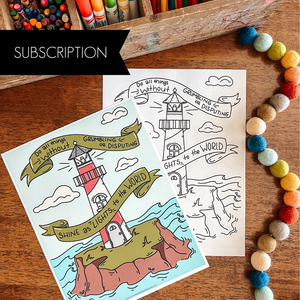 Apple Snacks Printable Monthly Subscription