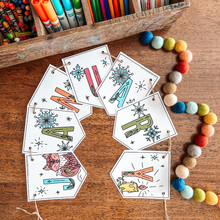 Load image into Gallery viewer, Apple Snacks Printable Monthly Subscription
