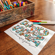 FREE Spring Coloring Page