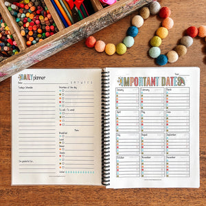 EDITABLE Lesson Planner + Calendar