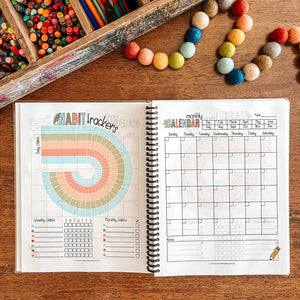 EDITABLE Lesson Planner + Calendar