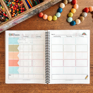 EDITABLE Lesson Planner + Calendar