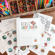 Bible Busy Binder Printable Starter Kit Vol. 3