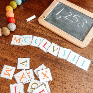 Roman Numerals Printable Activity Set