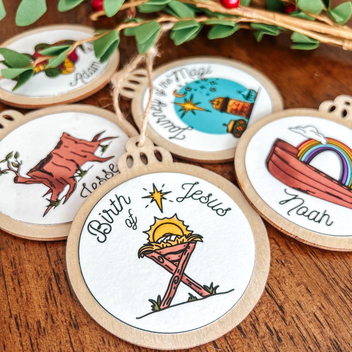 Jesse Tree Printable Advent Activity Set Arrows And Applesauce