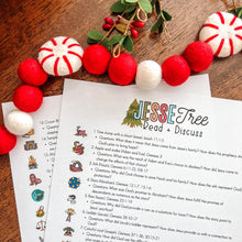 Load image into Gallery viewer, Jesse Tree Printable Advent Activity Set
