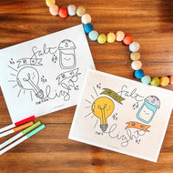 FREE Salt + Light Coloring Page and Art Print