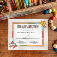 FREE School Award Printable