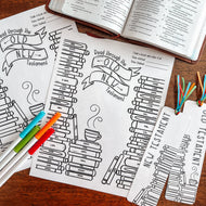 Read Through The Bible Coloring Set