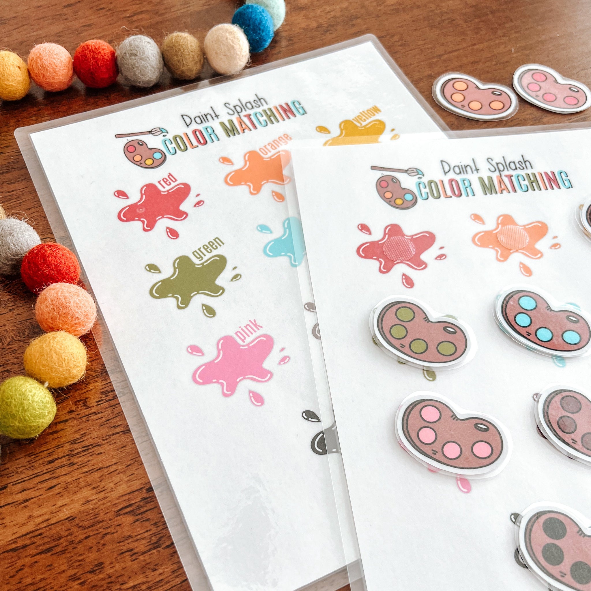 Colour Sorting Splatter Color Sorting Paint Splash Printable Game – Arrows And Applesauce