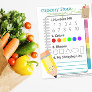 FREE Grocery Store Scavenger Hunt