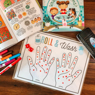 FREE Hand Washing Dice Game