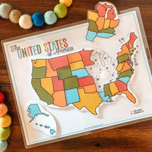 Load image into Gallery viewer, United States Map Printable Puzzle - Arrows And Applesauce
