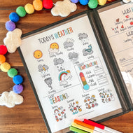 EDITABLE Morning Menu Set