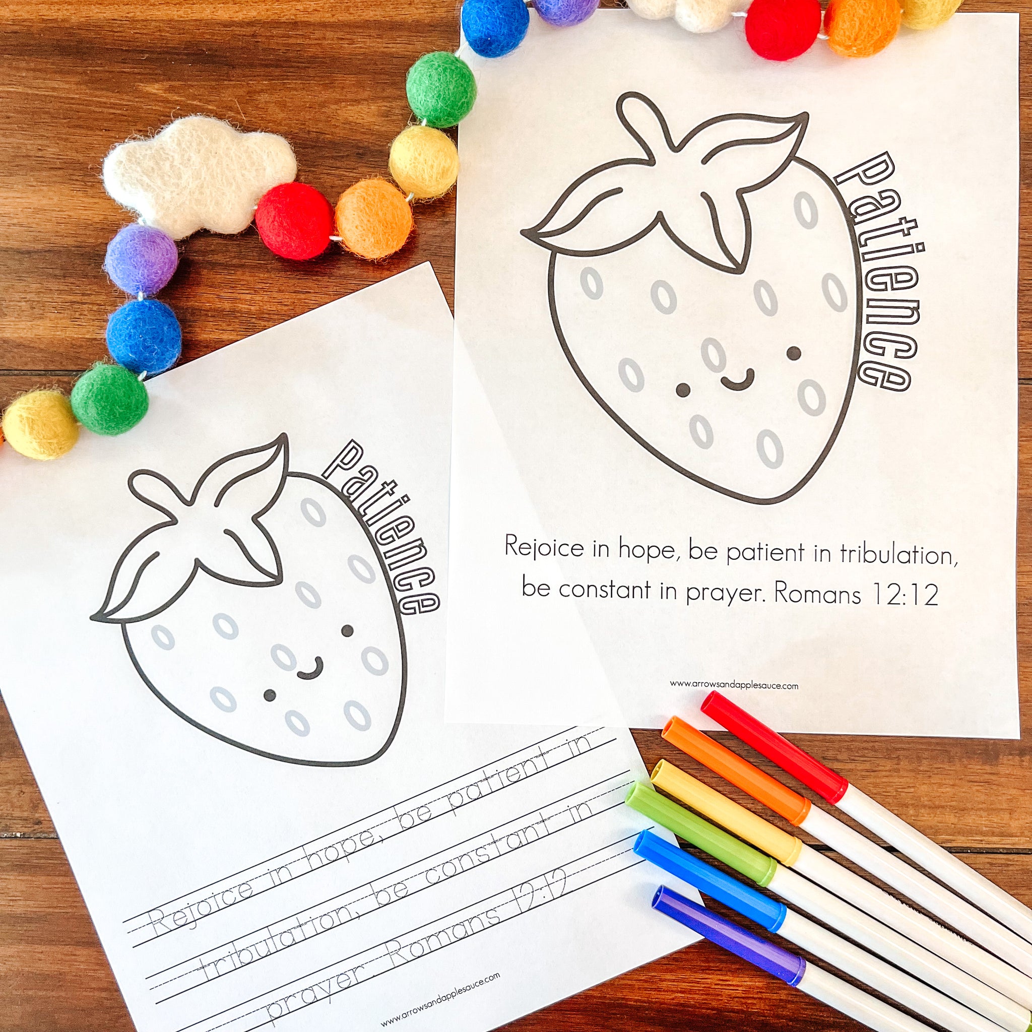 Fruit Of The Spirit Printable Activities – Arrows And Applesauce Fruit Of The Spirit Printable Activities – Arrows And Applesauce
