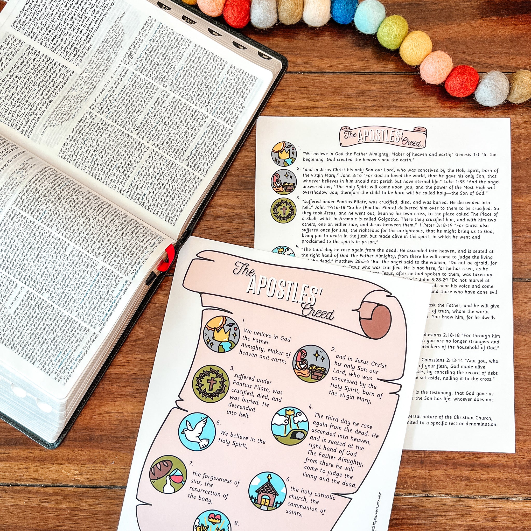 Apostles #39 Creed Printable Activity Set Arrows And Applesauce Apostles #39 Creed Printable Activity Set Arrows And Applesauce