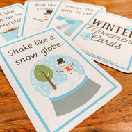 FREE Winter Movement Cards