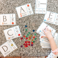 FREE Alphabet Clip Cards