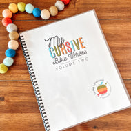 Cursive Bible Verses Volume 2 |  Printable Workbook