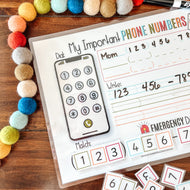 Phone Number Kids Printable Activity