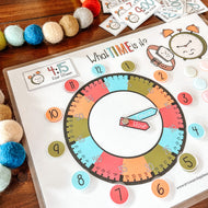 Learn To Tell Time Printable Clock