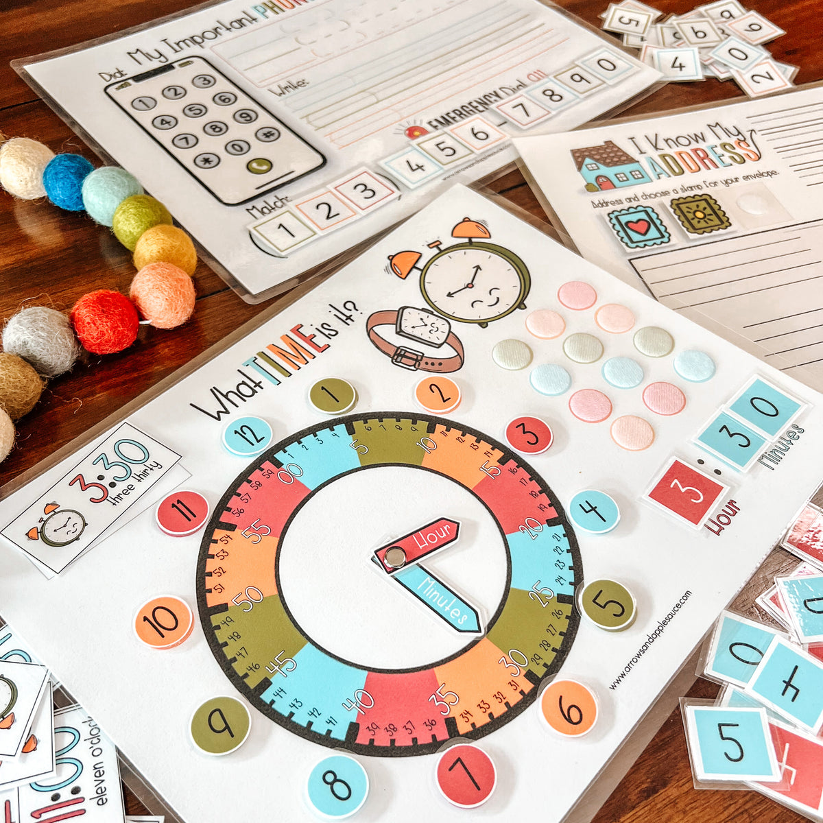 Life Skills For Kids Printable Set – Arrows And Applesauce