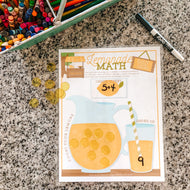 FREE Lemonade Math Activity