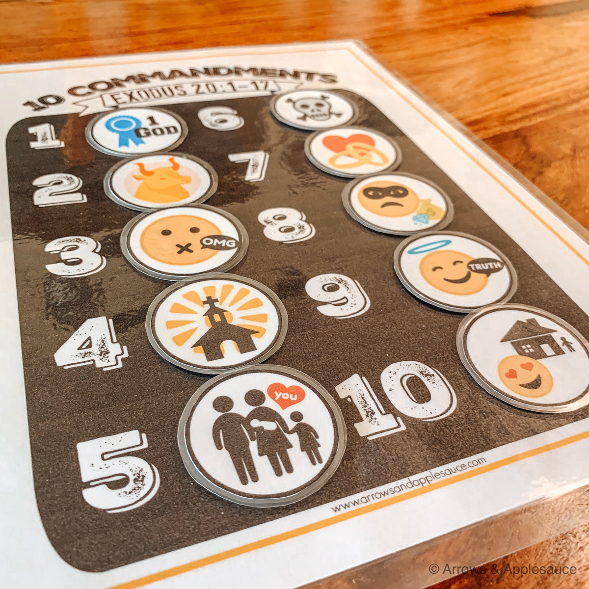 Bible Activity Printable Set – Arrows And Applesauce